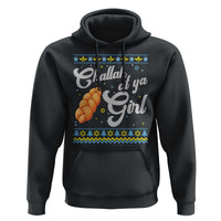 Funny Hanukkah Hoodie Challah At Ya Girl
