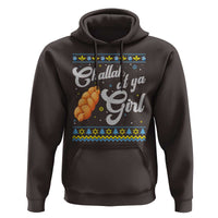 Funny Hanukkah Hoodie Challah At Ya Girl