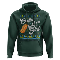 Funny Hanukkah Hoodie Challah At Ya Girl