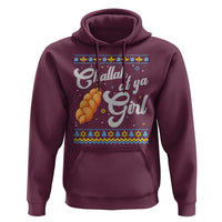 Funny Hanukkah Hoodie Challah At Ya Girl