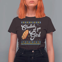 Funny Hanukkah T Shirt For Women Challah At Ya Girl - Wonder Print Shop
