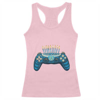 Funny Hanukkah Gamer Gaming Racerback Tank Top