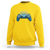Funny Hanukkah Gamer Gaming Sweatshirt - Wonder Print Shop