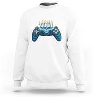 Funny Hanukkah Gamer Gaming Sweatshirt - Wonder Print Shop