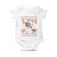 Funny Hanukkah Baby Onesie Jewnicorn Jewish Unicorn Rainbow