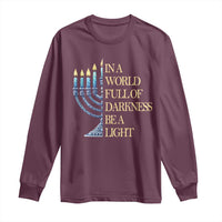 Be A Light Hanukkah Long Sleeve Shirt