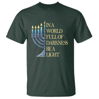 Be A Light Hanukkah T Shirt - Wonder Print Shop