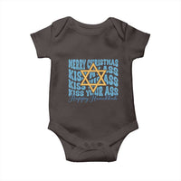 Funny Hanukkah Baby Onesie Kiss My Ass Kiss His Ass Kiss Your Ass
