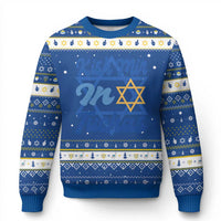 Funny Kish Mir In Tuchas Jewish Yiddish Ashkenazi Hanukkah Ugly Sweater - Wonder Print Shop