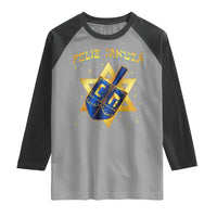Funny Hanukkah Raglan Shirt Feliz Januca Jewish Sephardic Ladino
