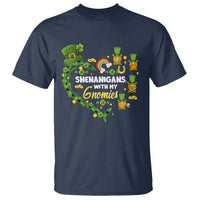 St. Patrick's Day T Shirt Shenanigans With My Gnomies Shamrock Gnome - Wonder Print Shop