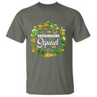St. Patrick's Day T Shirt Shenanigans Squad Funny Matching Group - Wonder Print Shop