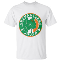 St. Patrick's Day T Shirt Shenanigans Squad Funny Matching Group - Wonder Print Shop