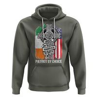 Irish By Blood American By Birth Patriot By Choice Hoodie - Wonder Print Shop