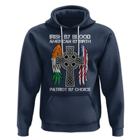 Irish By Blood American By Birth Patriot By Choice Hoodie - Wonder Print Shop