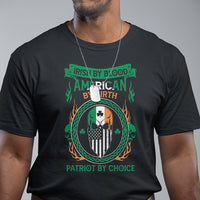 Irish By Blood American By Birth Patriot By Choice T Shirt - Wonder Print Shop