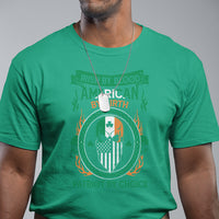 Irish By Blood American By Birth Patriot By Choice T Shirt - Wonder Print Shop
