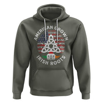 American Grown Irish Roots Ireland Flag Hoodie - Wonder Print Shop