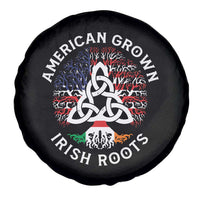 American Grown Irish Roots Ireland Flag Spare Tire Cover