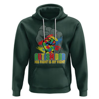 Autism Awareness Hoodie His Fight Is My Fight Dad Support - Wonder Print Shop