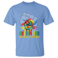 Autism Awareness T Shirt His Fight Is My Fight Dad Support - Wonder Print Shop