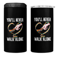 Autism Awareness 4 in 1 Can Cooler Tumbler You'll Never Walk Alone Mom Support