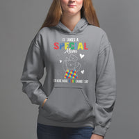 Autism Awareness Hoodie It Takes A Special Mom To Hear What A Son Cannot Say - Wonder Print Shop
