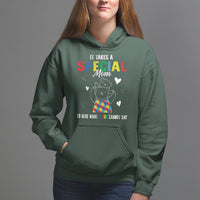 Autism Awareness Hoodie It Takes A Special Mom To Hear What A Son Cannot Say - Wonder Print Shop