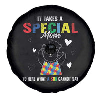 Autism Awareness Spare Tire Cover It Takes A Special Mom To Hear What A Son Cannot Say