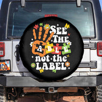 Autism Awareness Spare Tire Cover See The Able Not The Label