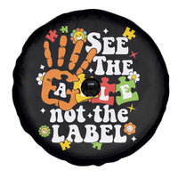 Autism Awareness Spare Tire Cover See The Able Not The Label