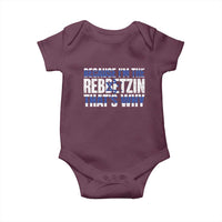 Funny Jewish Baby Onesie Because I'm The Rebbetzin That's Why Rabbi Purim