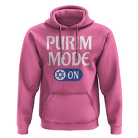 Funny Purim Mode On Hoodie Jewish Star of David