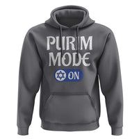 Funny Purim Mode On Hoodie Jewish Star of David