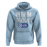 Funny Purim Mode On Hoodie Jewish Star of David