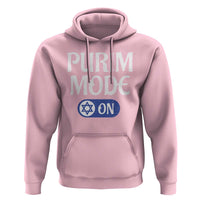 Funny Purim Mode On Hoodie Jewish Star of David