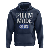 Funny Purim Mode On Hoodie Jewish Star of David