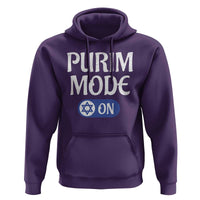 Funny Purim Mode On Hoodie Jewish Star of David