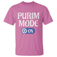 Funny Purim Mode On T Shirt Jewish Star of David