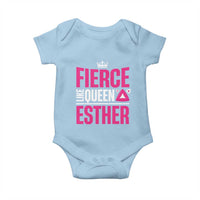 Purim Fierce Like Queen Esther Baby Onesie