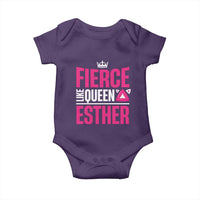 Purim Fierce Like Queen Esther Baby Onesie