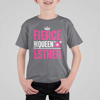 Purim Fierce Like Queen Esther T Shirt For Kid