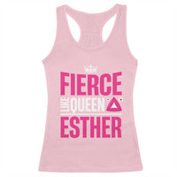 Purim Fierce Like Queen Esther Racerback Tank Top
