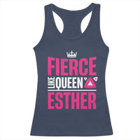 Purim Fierce Like Queen Esther Racerback Tank Top