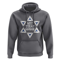 Not Today Haman Purim Hoodie Hamantash Jewish Star of David