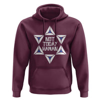 Not Today Haman Purim Hoodie Hamantash Jewish Star of David