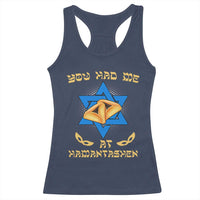 Funny Purim Racerback Tank Top You Had Me At Hamantash