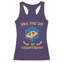 Funny Purim Racerback Tank Top You Had Me At Hamantash