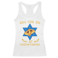 Funny Purim Racerback Tank Top You Had Me At Hamantash