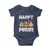 Happy Purim Funny Hamantash Baby Onesie
